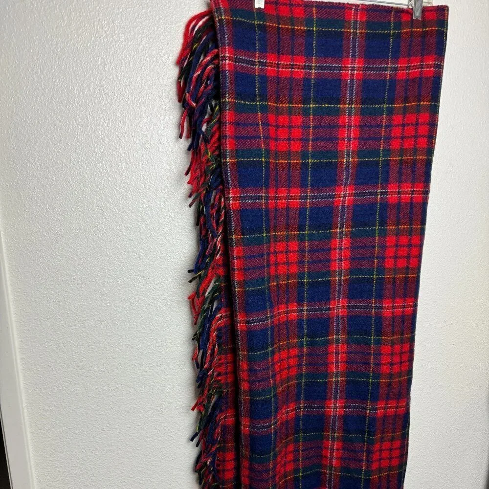Vintage Pendleton 100% Virgin Wool Blanket Throw 52
